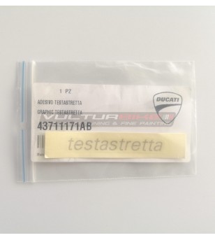 Adesivo originale Ducati emblema testastretta 