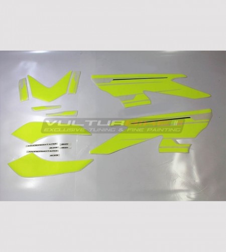 Diseño colorido del kit de pegatinas - Ducati Hypermotard 821/939 