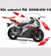 Complete stickers kit - Yamaha 2008/09/10 