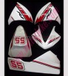 Kit de pegatinas de carreras con número de carenado - Yamaha R1 