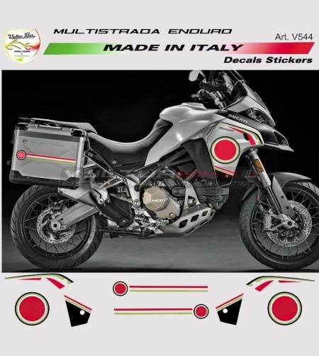 Lucky Explorer Stickers - Ducati Multistrada 1200 Enduro 