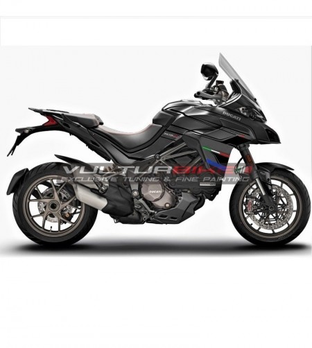 Juego completo de tiras adhesivas - Ducati Multistrada 1260 / 950 a partir de 2019 