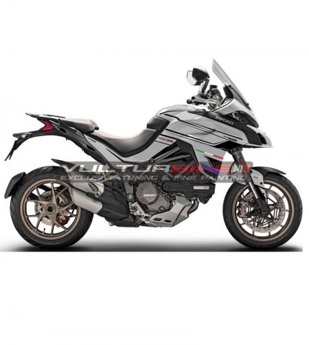 Juego completo de tiras adhesivas - Ducati Multistrada 1260 / 950 a partir de 2019 