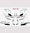 Kit adhésif complet design personnalisé - Ducati Panigale V4 / 899/1199/1299/959 