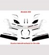 Kit adesivi completo design personalizzato - Ducati Panigale V4 / 899/1199/1299/959 
