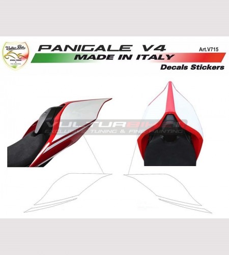 Kit adesivi per codone racing o stradale - Ducati Panigale V4 / V4R 