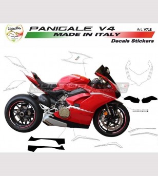 Kits autocollants personnalisés carénages route et de course - Ducati Panigale V4 