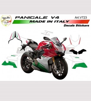 Tricolor Design Klebeset - Ducati Panigale V4 / V2 2020 