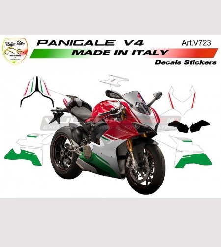 Kit adhésif de conception tricolore - Ducati Panigale V4 / V2 2020 