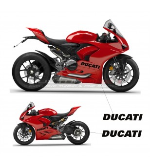 Calcomanías Negras Originales - Ducati Panigale V2 2020 / 2022 