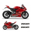 Original schwarze Aufkleber - Ducati Panigale V2 2020 / 2022 