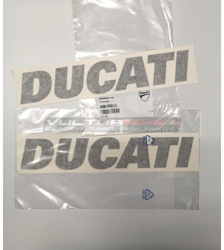 Calcomanías Negras Originales - Ducati Panigale V2 2020 / 2022 