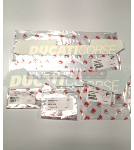 Décalcomanies d’origine Ducati Corse pour carénages inférieure Panigale 959 /899 / V2 