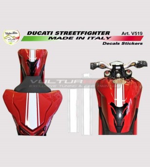 Streifen-Aufkleber in der Mitte - Ducati streetfighter 848/1098