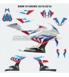 Kit d’autocollants complet design Motorsport - BMW S1000RR 2015 / 2018