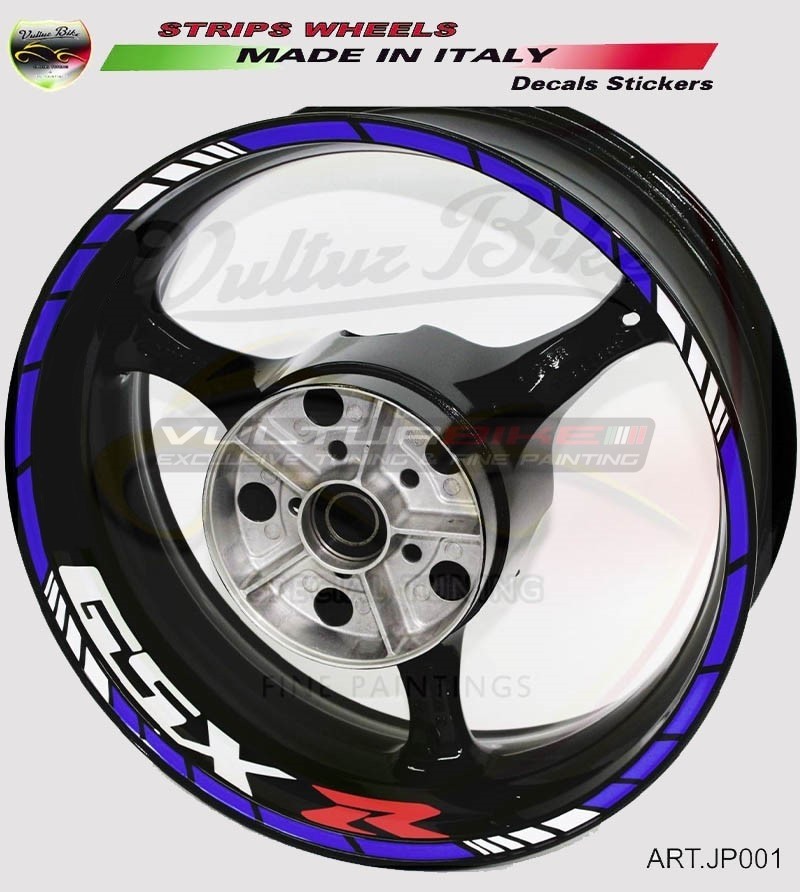 Autocollants de roue - Suzuki GSX R 