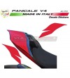 Autocollants personnalisés pour queue - Ducati Panigale et Streetfighter V2 / V4