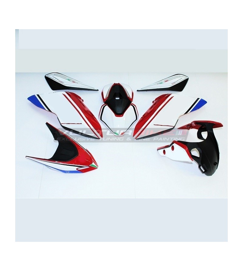 Kit completo adesivi design personalizzato blue version 2019 - Ducati Hypermotard 950 