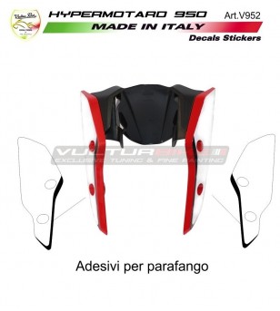 Fenders stickers kit custom design 2019 - Ducati Hypermotard 950 