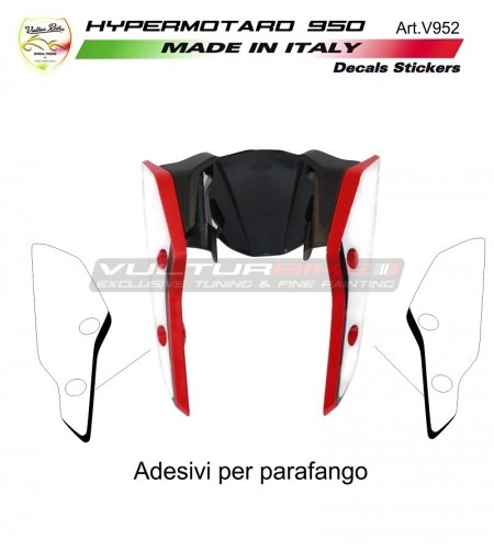 Adesivi per parafango design personalizzato 2019 - Ducati Hypermotard 950 