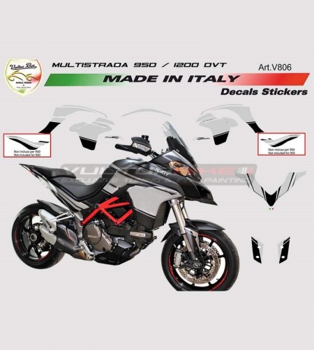 Nouveau kit adhésif design - Ducati Multistrada 1200 / DVT / 950-2018