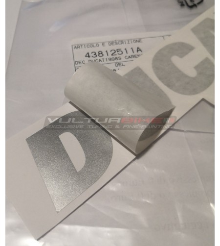 Décalcomanie Ducati 998s droit carénage 