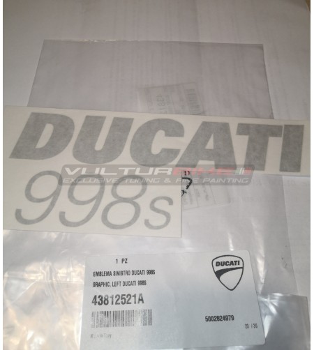 Decalcomania Ducati 998s Carena Sinistra 