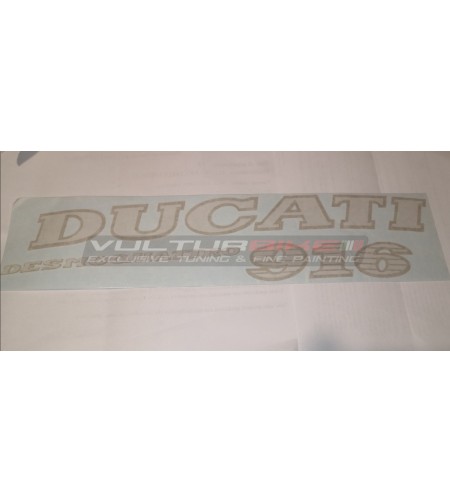 Décalcomanie Ducati 916 Desmoquattro - Droite 