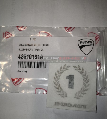 Lorbeeraufkleber Ducati für Tank 916 - 748 