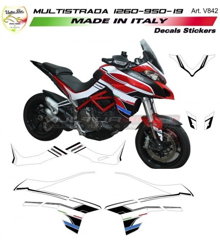 Complete stickers kit - Ducati Multistrada 1260 / 950 from 2019 