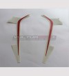 Autocollants bulle carbone d’origine - Ducati Multistrada 1200 16/2015/17 