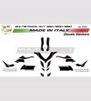 Kit adesivi Versatile Design - Ducati Multistrada DVT- 950/1200/1260 