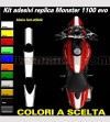 Kit de pegatinas réplica Monster 1100 EVO - Ducati Monster 696/796/1100 