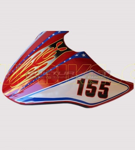 Diseño del kit de pegatinas Ben Bostrom - Ducati monster 821/1200/1200s 