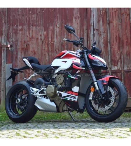 Race design stickers kit - Ducati Streetfighter V4S 