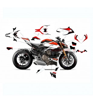 Kit adesivi race design - Ducati Streetfighter V4S 