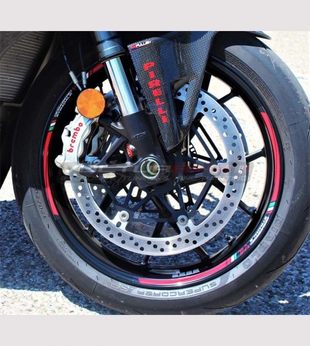 Kit 9 profils adhésifs pour roues - Ducati Panigale v4 / V4R 