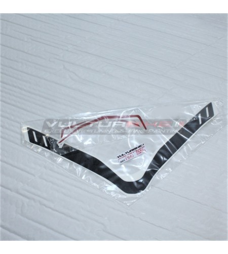Autocollant rouge noir pour bulle supérieure - Ducati Streetfighter V4 / V2 