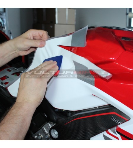 Kit autocollant complet design S CORSE - Ducati Streetfighter V4 2020 / 2022 