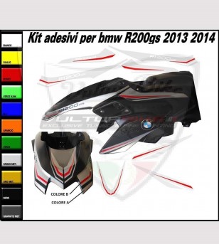 Customizable stickers kit - BMW R1200gs 2013/2015 