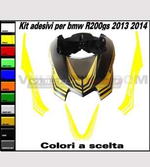 Farbige Kotflügelaufkleber - BMW R1200gs 2013/2015 
