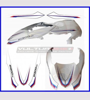 Autocollants de réservoir et fender motorsport - BMW R1200gs 2013/2015 