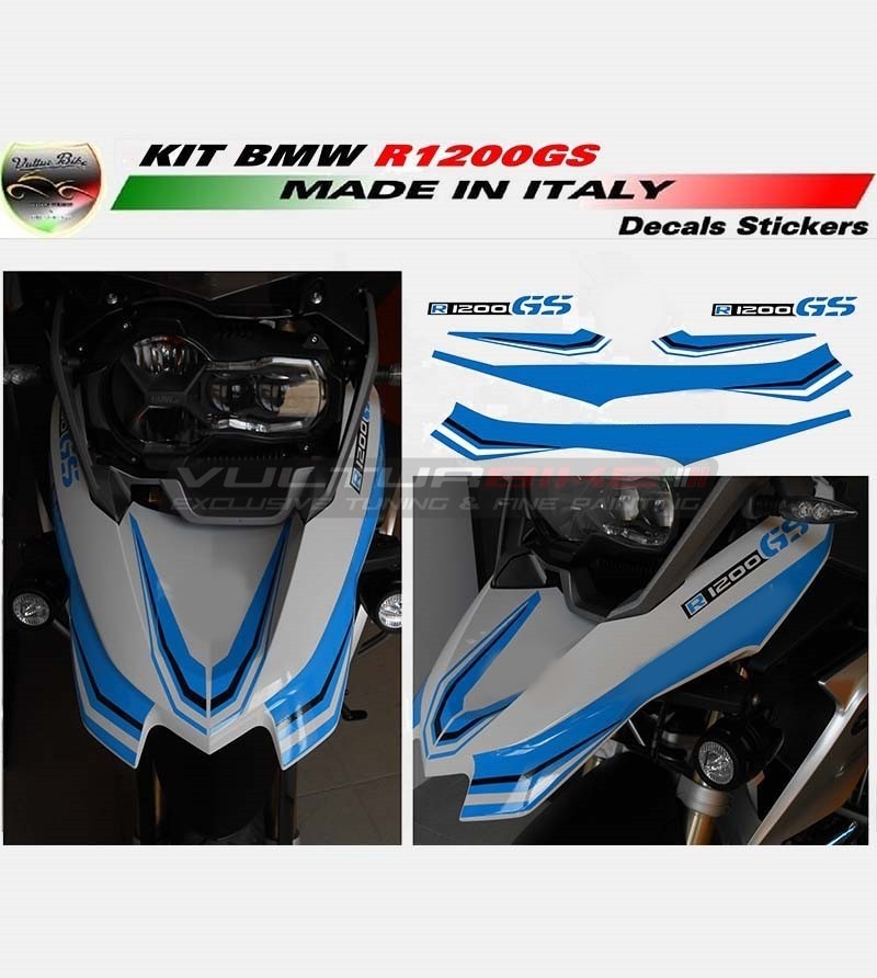 Stickers for fender blue design - BMW R1200gs 2013/2015 
