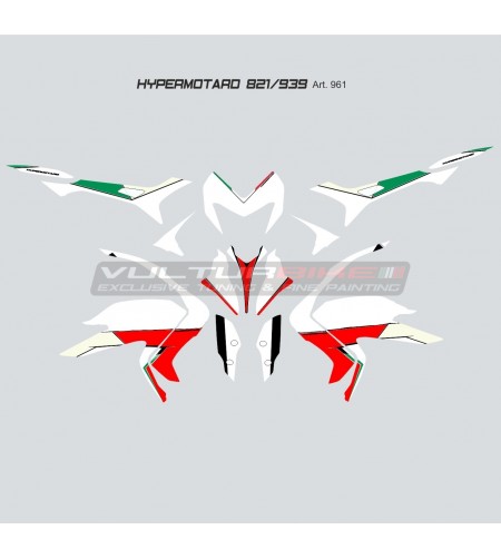 Kit completo adesivi - Ducati Hypermotard 821 / 939 anno 2013 / 2018 