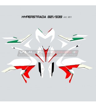 Kit autocollants complet - Ducati Hyperstrada 821 / 939 2013 - 2018 