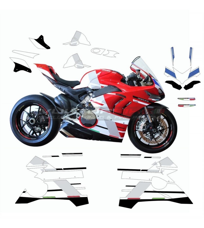 Stickers kit S Corse replica - For Ducati Panigale V4 / 899 / 1199 / 959 / 1299 