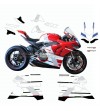 Kit adesivi replica S Corse - Ducati Panigale V4 / 899 / 1199 / 959 / 1299 