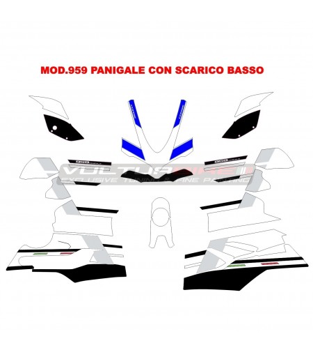 Réplica Sticker Kit S Corse - Ducati Panigale V4 / 899 / 1199 / 959 / 1299 