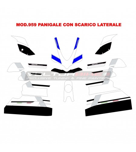 Replica Sticker Kit S Corse - Ducati Panigale V4 / 899 / 1199 / 959 / 1299 