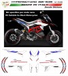 Kit adhesivo completo versión V4S CORSE - Ducati Hypermotard 821/939 
